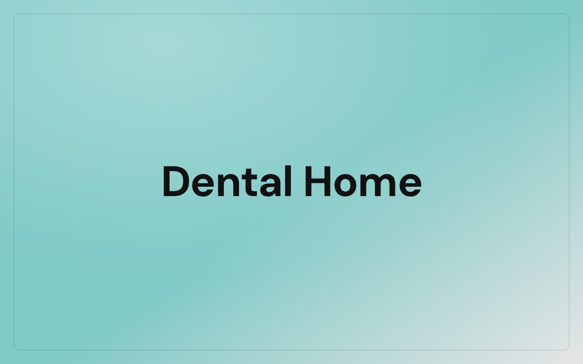 Dental Home — Healthcare project by KAPUSTA.DEV